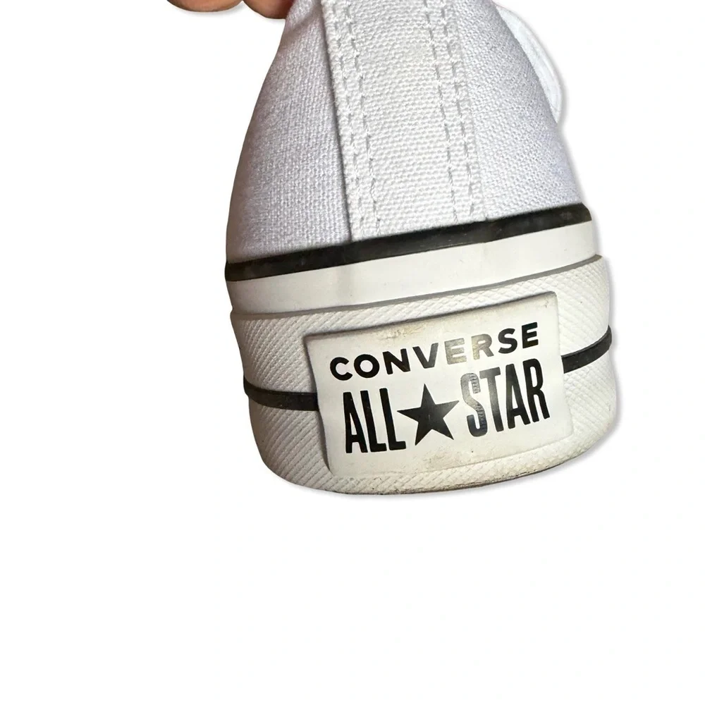 Converse All Star Chuck Taylor Lift Hi White Tops sneakers shoes Revolve 10.5